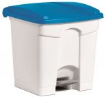 Abfallbehälter TKG Change 30 Liter Kunststoff Deckel Blau
